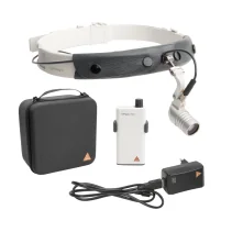 HEINE LED MicroLight 2 on Headband with mPack mini