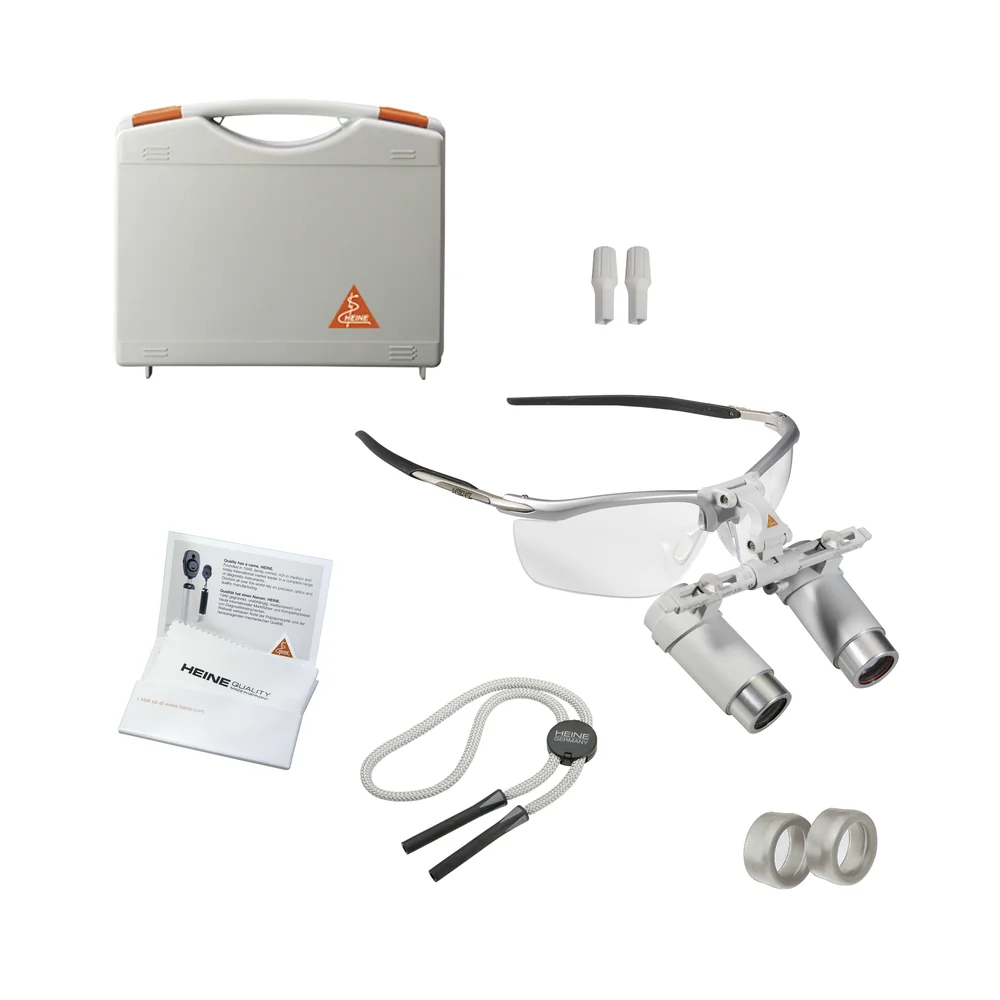 HEINE HRP 6x 340mm Binocular Loupes on S-FRAME