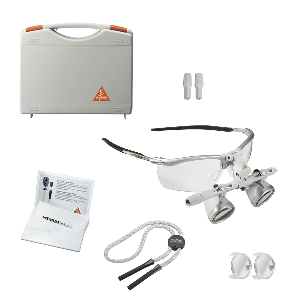 HEINE HR 2.5x/520 Binocular Loupes Set with i-View