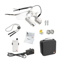 HEINE LoupeLight 2 LED Set with binocular loupes HRP 6x