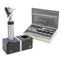 HEINE BETA 400 F.O. LED Otoscope Set with NT 4 table charger
