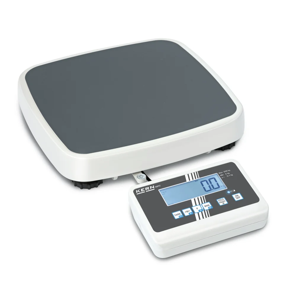 KERN MPC 250K100M Professional Step-on personal floor scale