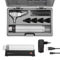 HEINE BETA 400 F.O. LED Otoscope with rechargeable handle