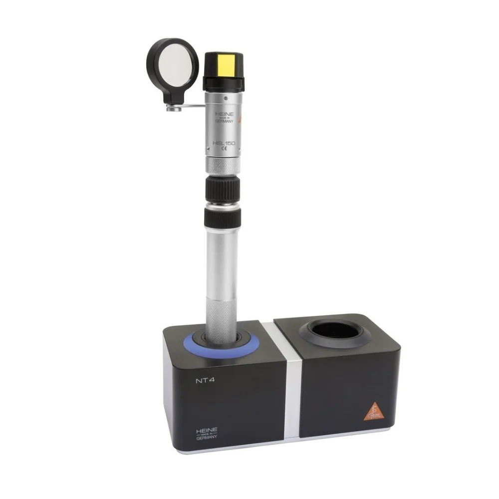 HEINE HSL 150 Hand-held Slit Lamp Set with table charger HEINE HSL 150 Hand-held Slit Lamp Set with table charger