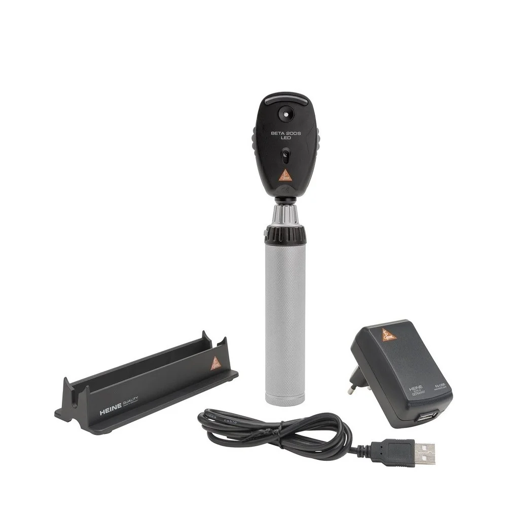 HEINE BETA 200S LED Ophthalmoscope Kit with rechargeable handle HEINE BETA 200S LED Ophthalmoscope Kit with rechargeable handle