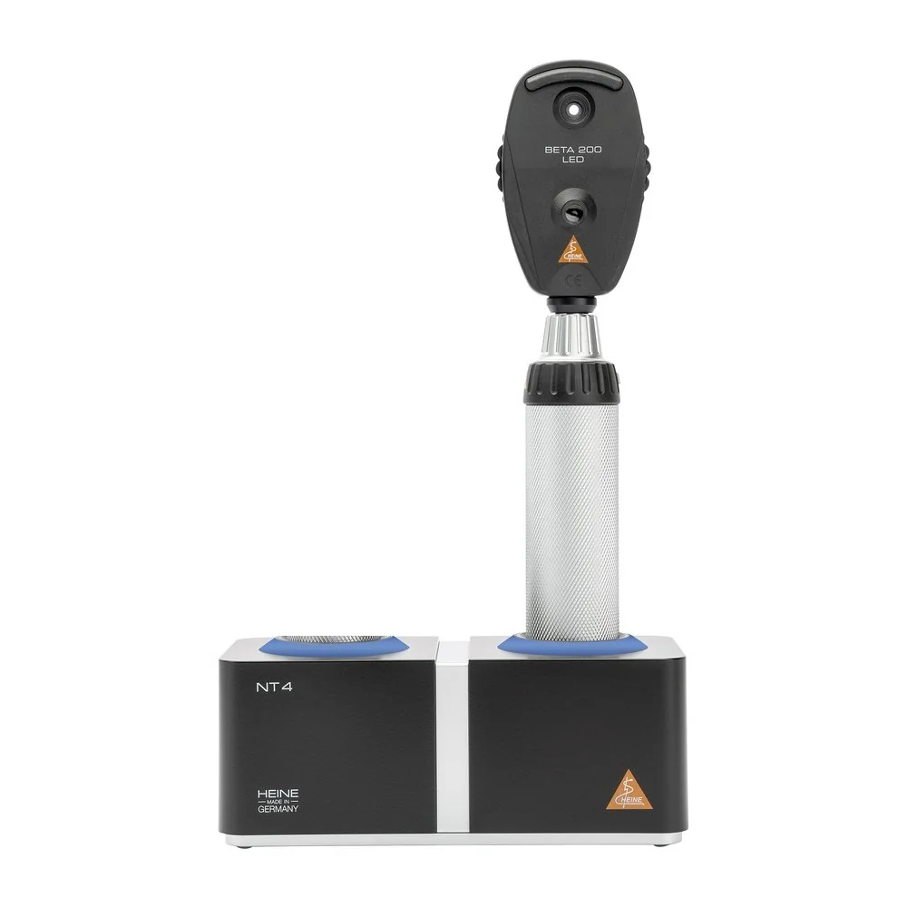 HEINE BETA 200 LED Ophthalmoscope Kit with table charger