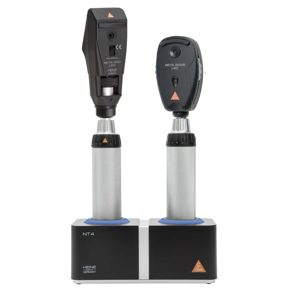 HEINE BETA 200S LED Ophthalmic Diagnostic Set with table charger