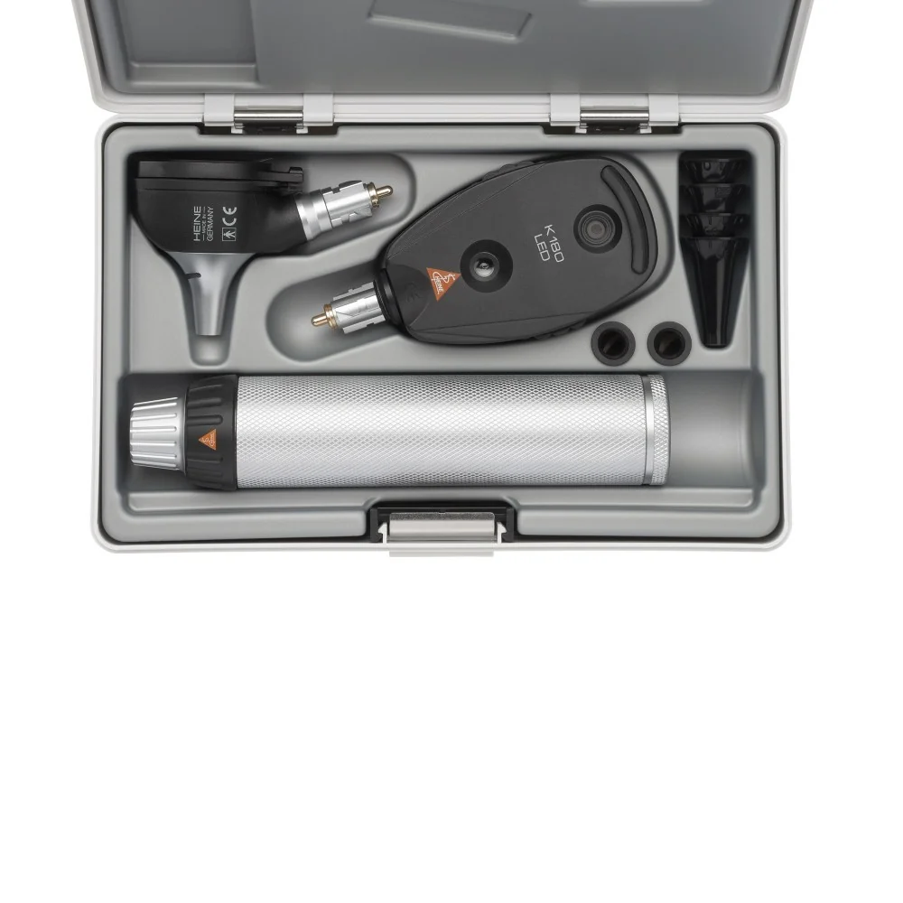 Combined diagnostic set HEINE K180 LED with battery handle