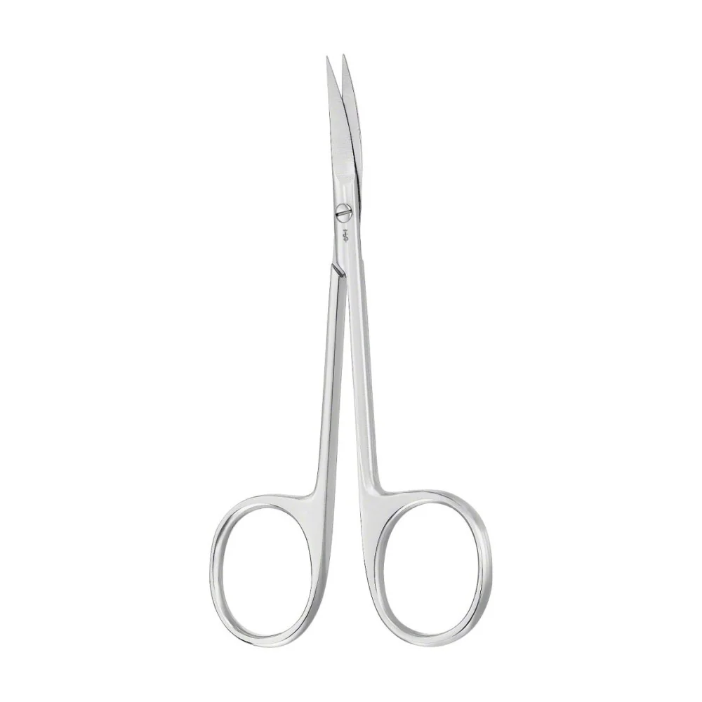 Aesculap Iris and ligature scissors, curved, sharp/sharp, 11.5 cm Aesculap Iris and ligature scissors, curved, sharp/sharp, 11.5 cm