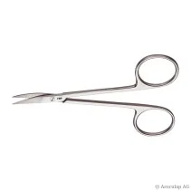 Aesculap Iris Scissors, curved, sharp 11 cm