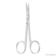 Aesculap Iris Scissors, curved, sharp 12 cm