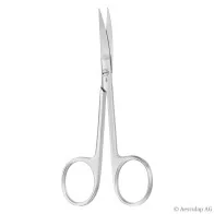Aesculap Iris Scissors, curved, sharp 12 cm