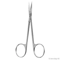 Aesculap Iris and thread scissors, straight, 11.5 cm