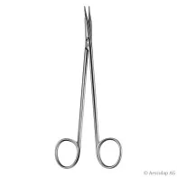 Aesculap Jameson dissecting scissors, fine, curved, 15.0 cm