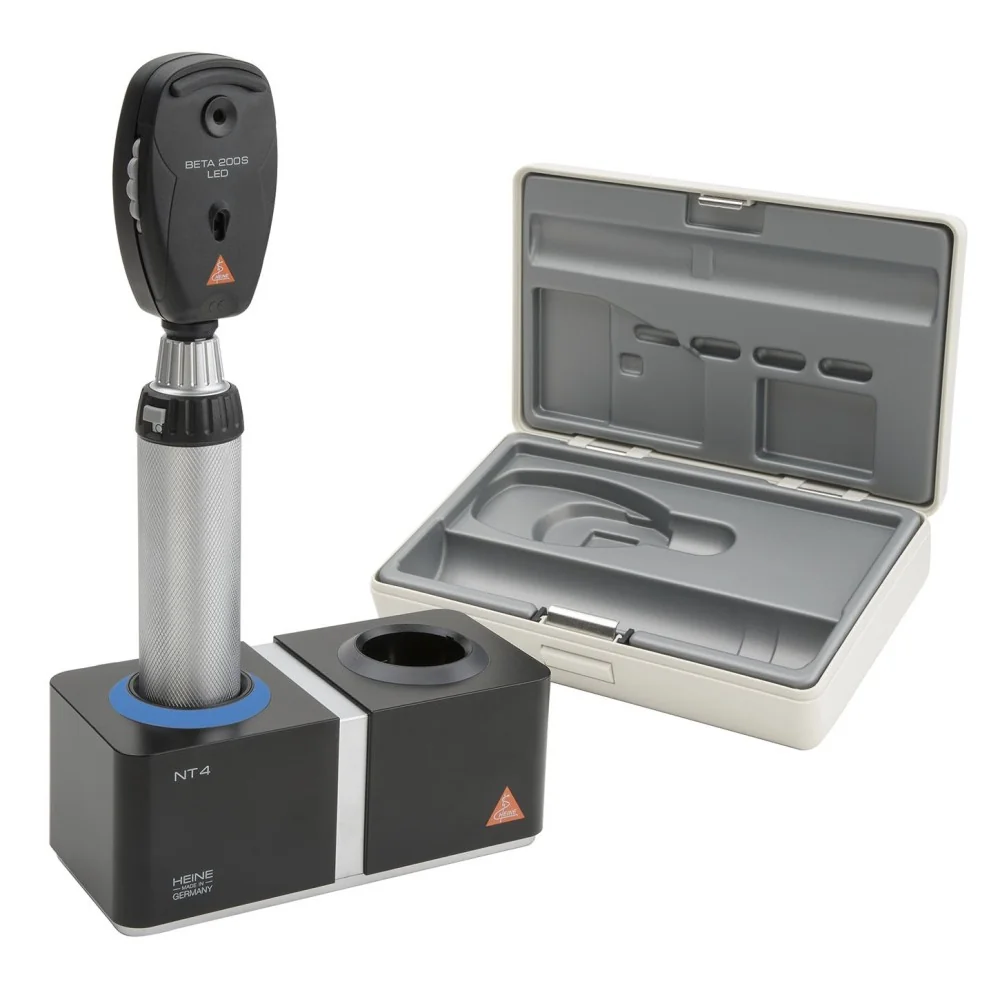 HEINE BETA 200S LED Ophthalmoscope Set with table charger HEINE BETA 200S LED Ophthalmoscope Set with table charger