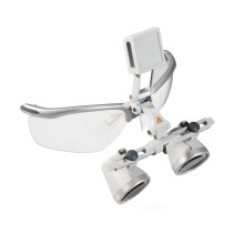 HEINE HR 2.5x loupes with S-GUARD for Professional L headband