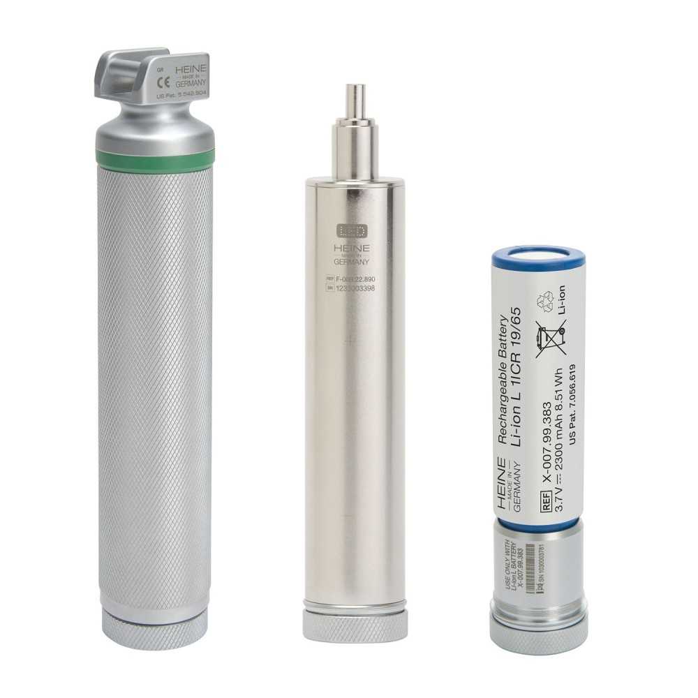 HEINE F.O.4 NT laryngoscope handle Li-ion with LED-HQ illumination