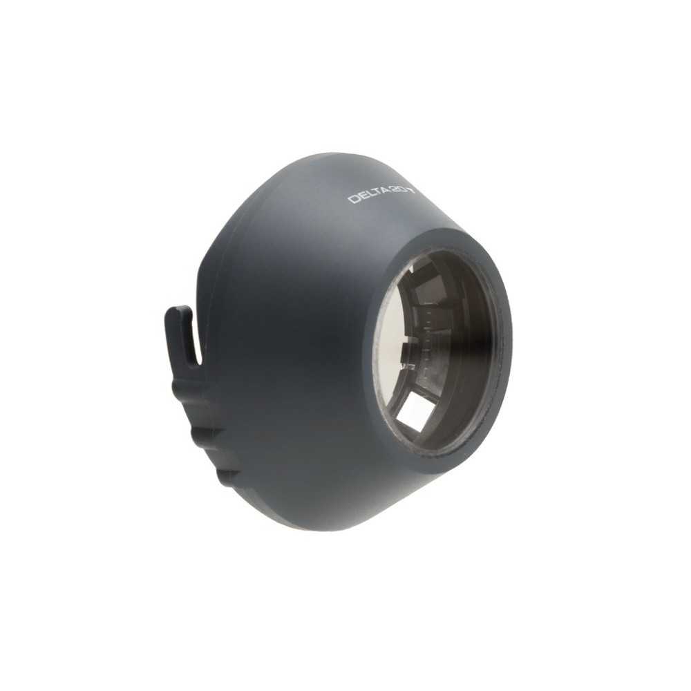 Contact plate with scale for HEINE DELTA 20T dermatoscope