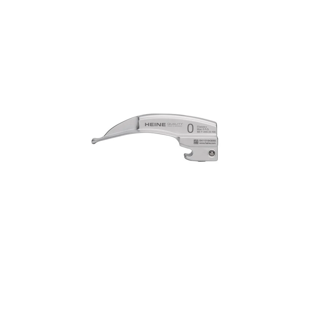 HEINE Classic+ F.O. laryngoscope blade Mac 0