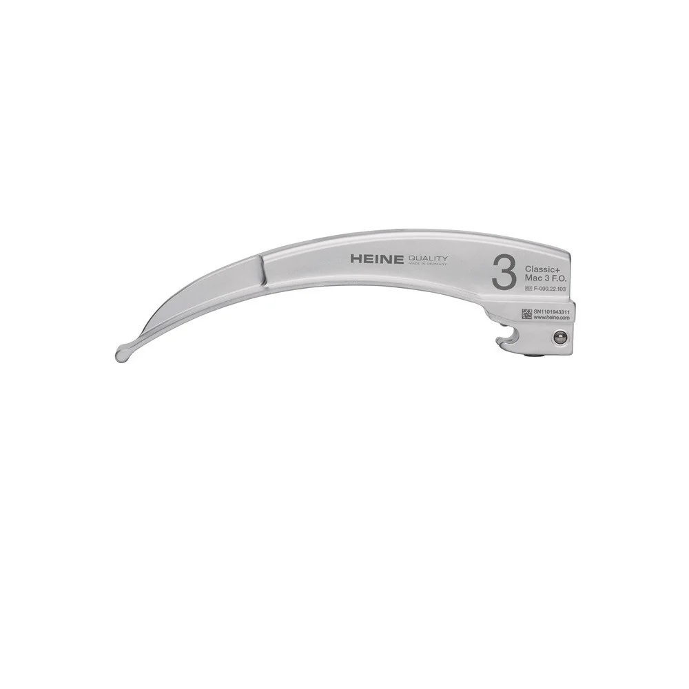 HEINE Classic+ F.O. laryngoscope blade Mac 3
