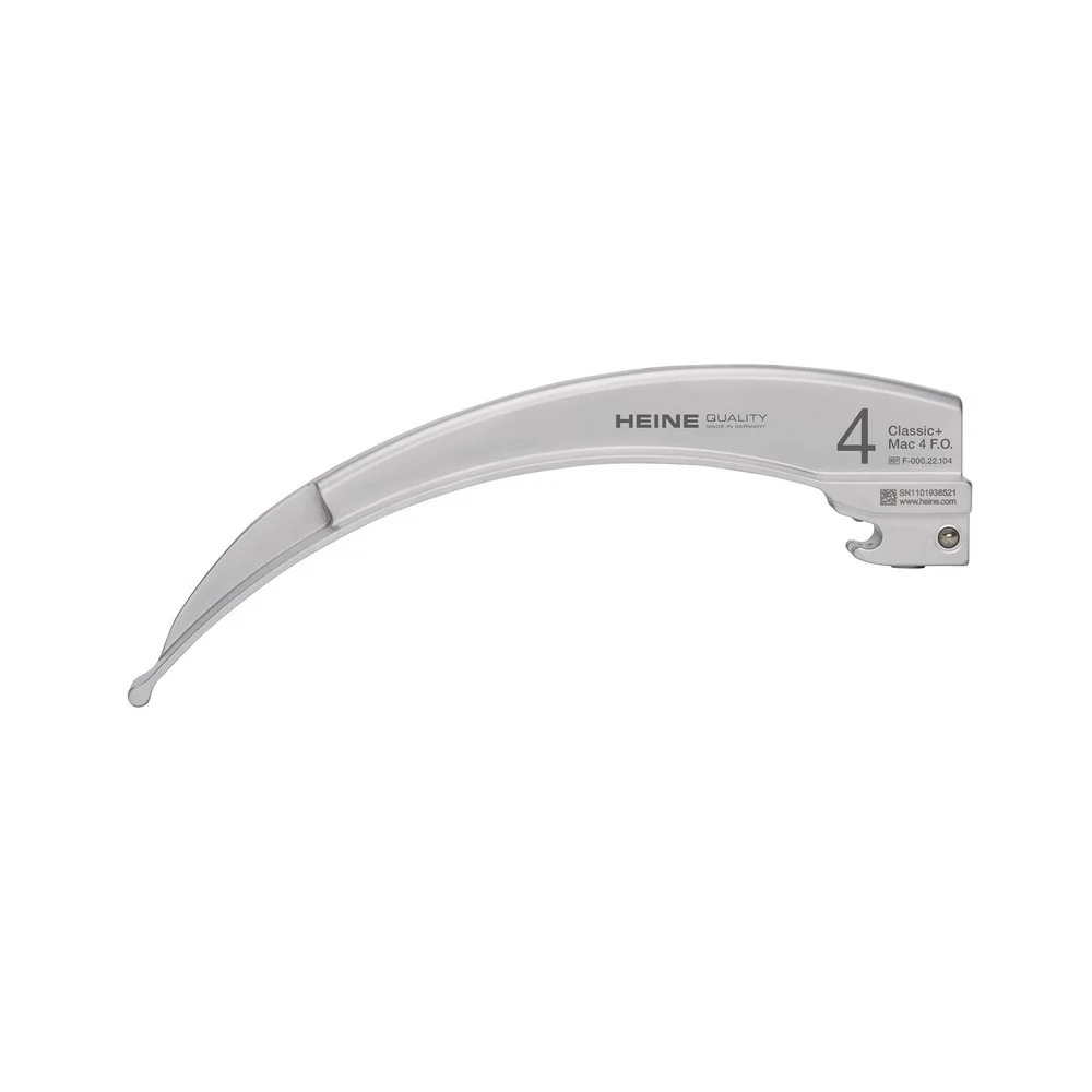 HEINE Classic+ F.O. laryngoscope blade Mac 4