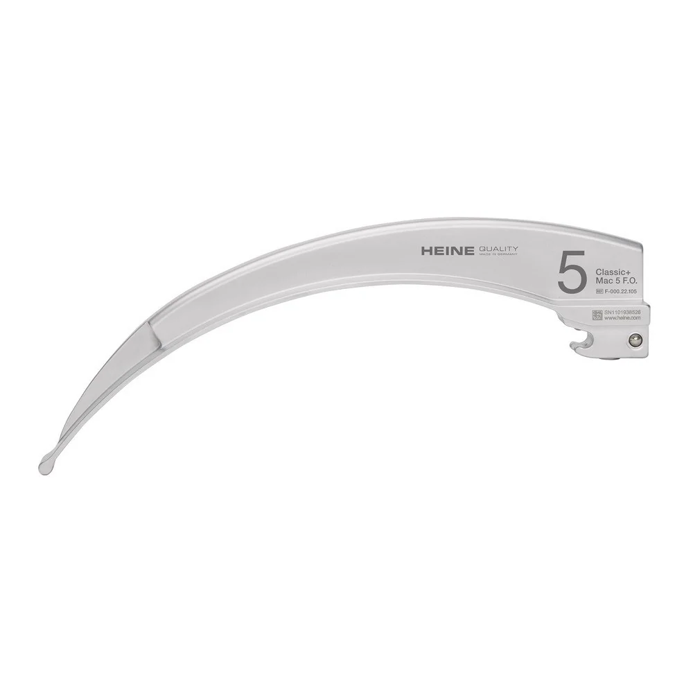 HEINE Classic+ F.O. laryngoscope blade Mac 5