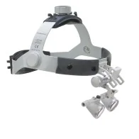 HEINE HR 2.5x Binocular Loupes on Professional L Headband