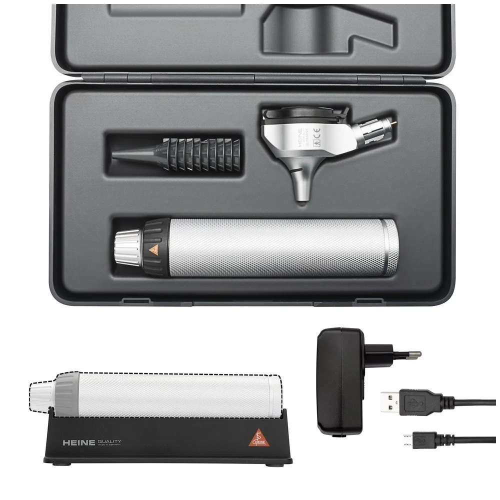 HEINE BETA 200 LED Otoscope Set with rechargeable handle HEINE BETA 200 LED Otoscope Set with rechargeable handle