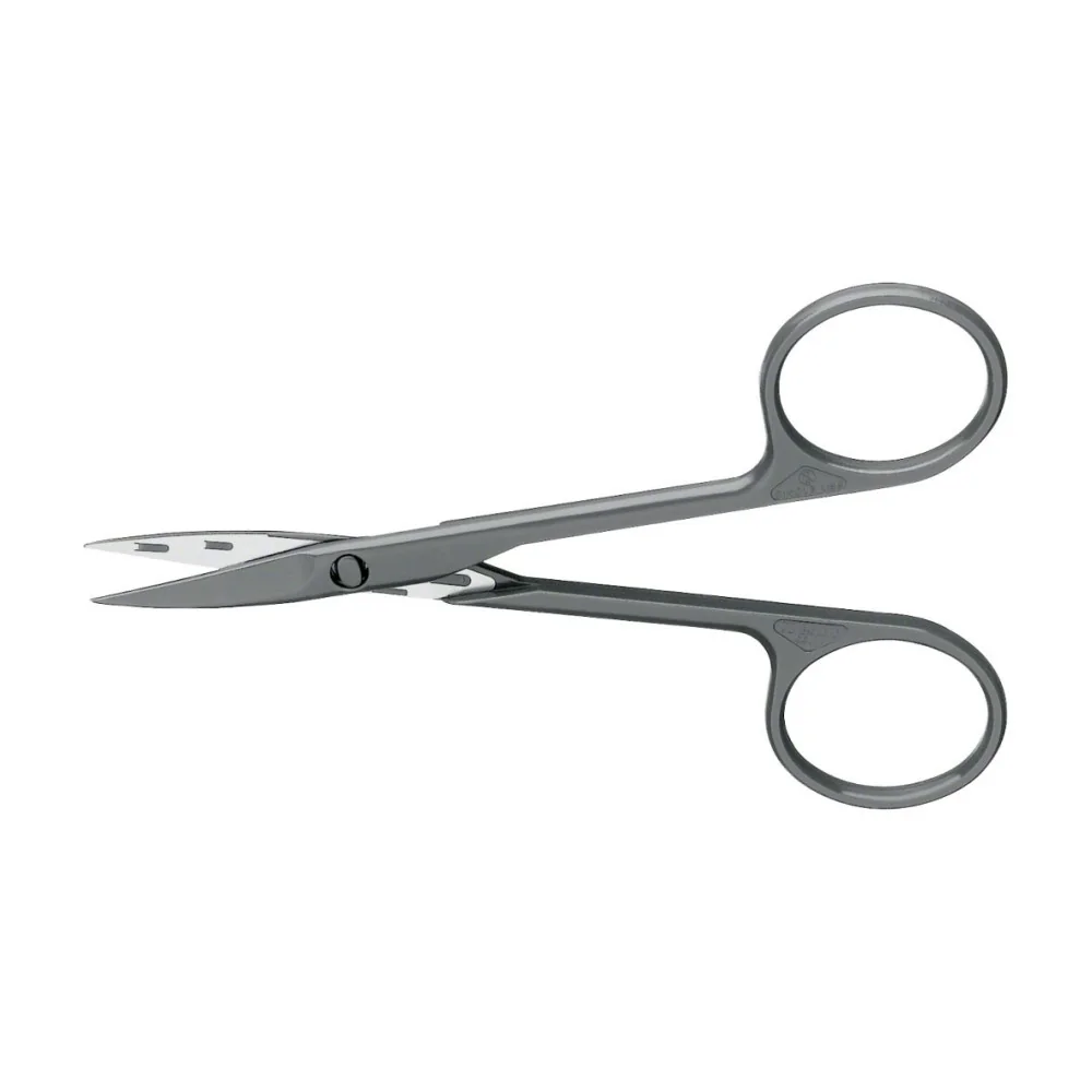 Aesculap SUSI Iris Scissors, straight, delicate pattern, sharp/sharp, 110 mm