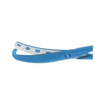 Aesculap SUSI Umbilical Scissors, curved, blunt, 160 mm (6 1/4"), blue, 20 pcs