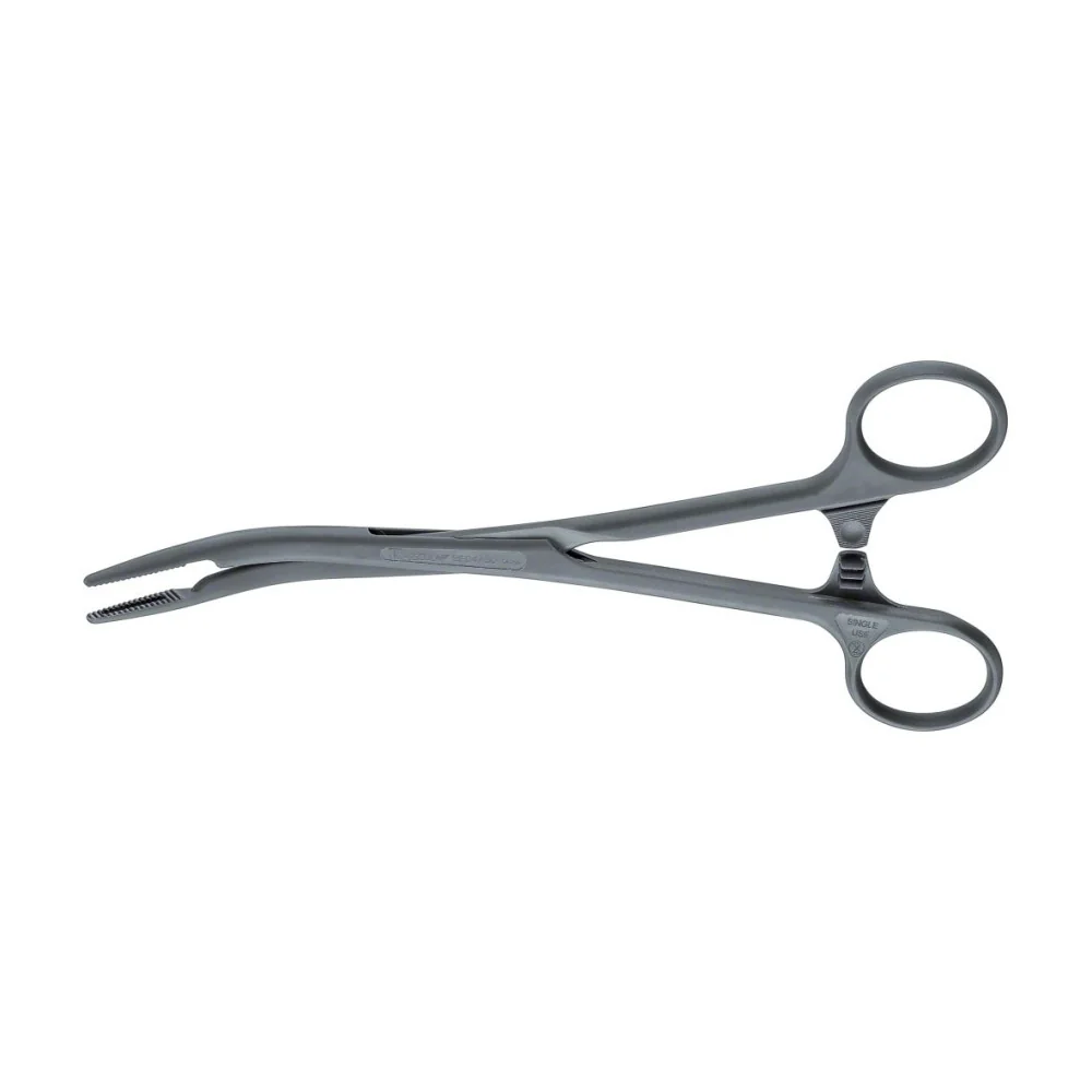 Aesculap SUSI Sponge/Dressing Forceps, curved, 200 mm Aesculap SUSI Sponge/Dressing Forceps, curved, 200 mm