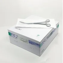 Aesculap SUSI MAIER Sponge/Dressing Forceps, curved, 265 mm