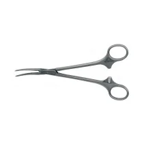 Aesculap SUSI BIRKETT Hemostatic Forceps, curved, 185 mm