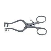 Aesculap SUSI WEITLANER Retractor (self-retaining), 130 mm (5 1/8"), 3 x 4 prongs