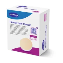 HARTMANN PermaFoam Classic wound pads Ø 6 cm, sterile