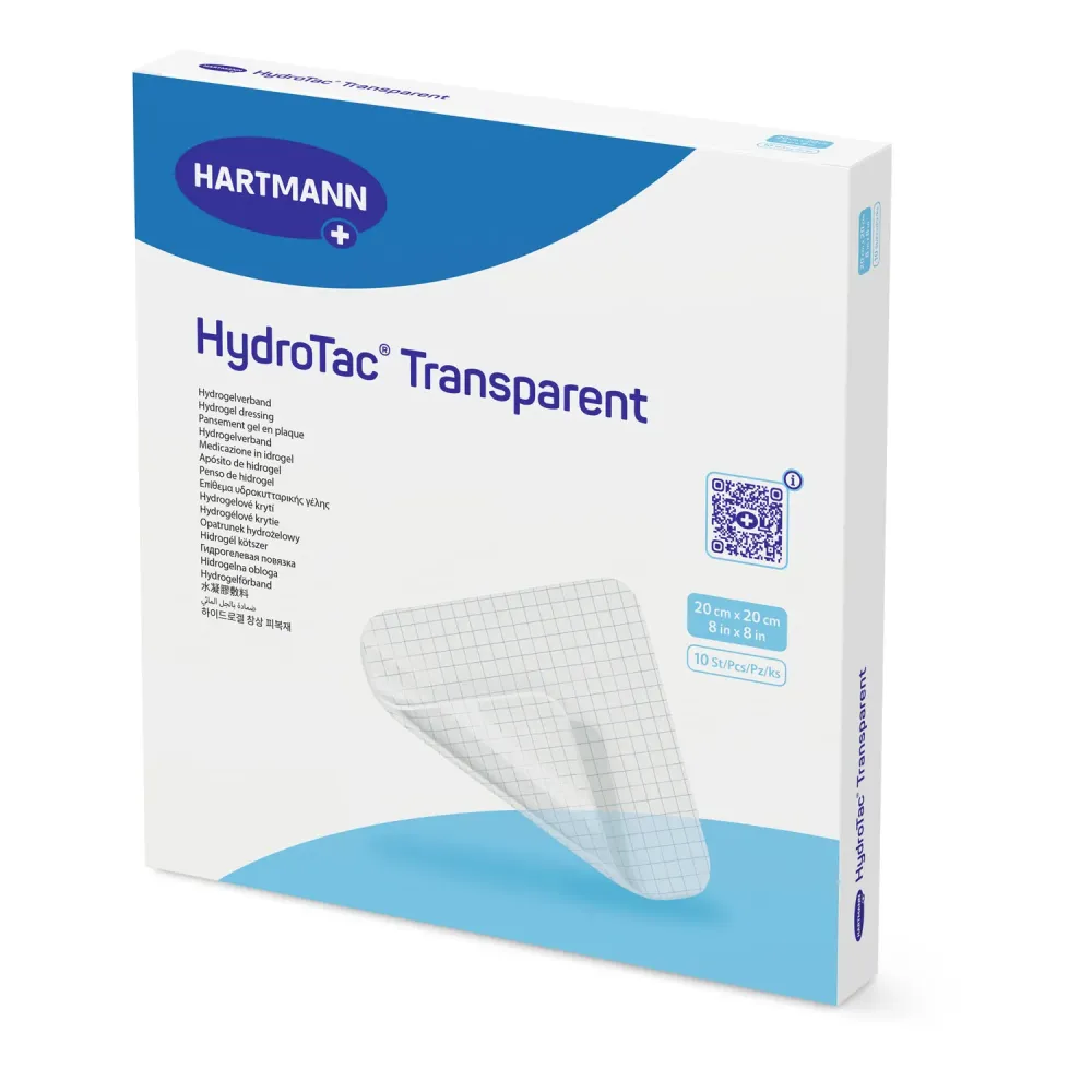 HARTMANN HydroTac Transparent wound pads 20 x 20 cm, sterile