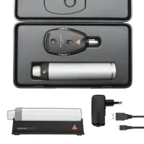 HEINE BETA 200S LED Ophthalmoscope Set with rechargeable handle