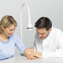 HEINE EL 3 LED Examination Light with wheeled stand