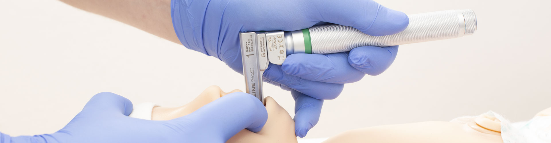 HEINE Paed blades for pediatric intubation