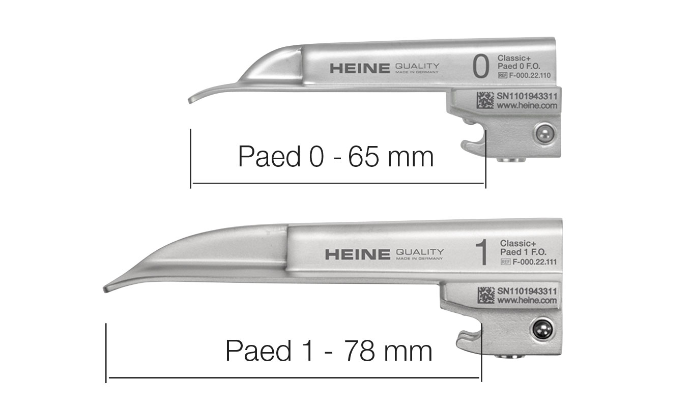 HEINE Classic+ Paed blades
